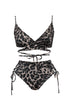 Leopard Wrap Bikini Set
